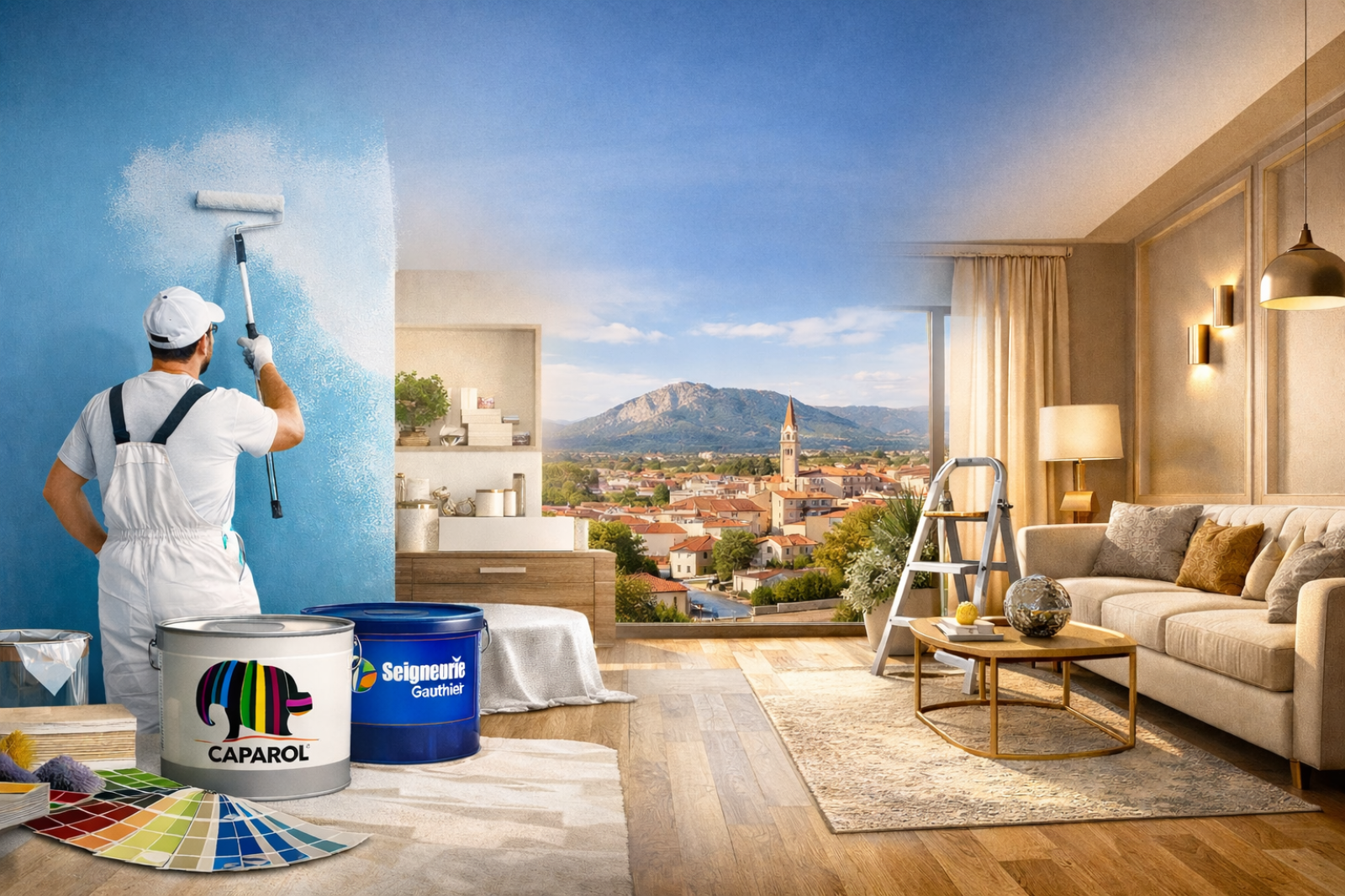 Création d'une image avec une réalisation de la Société JDG Rénovation et nos partenaires