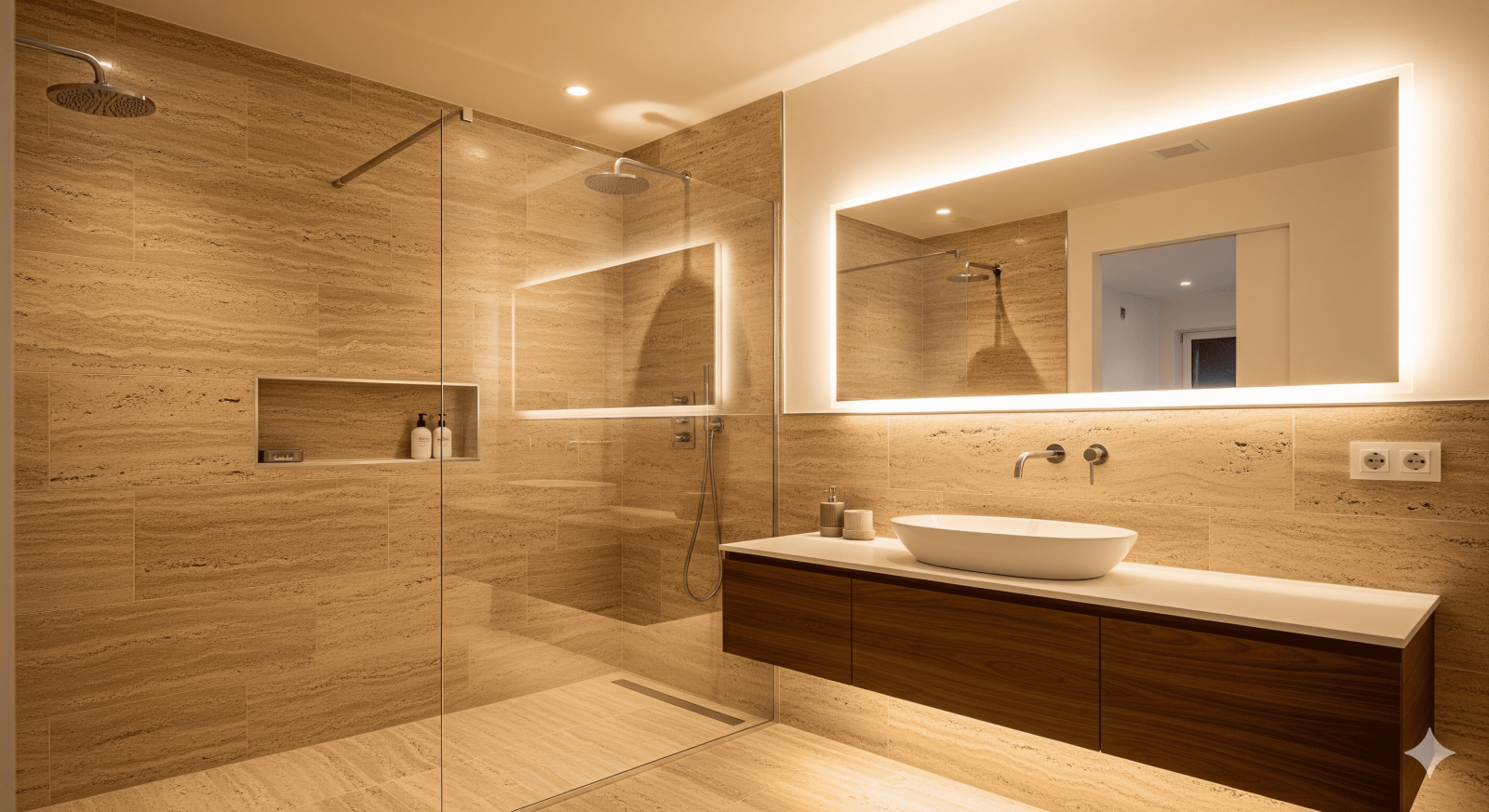 exemple de rénovation d'une salle de bain à Cassis