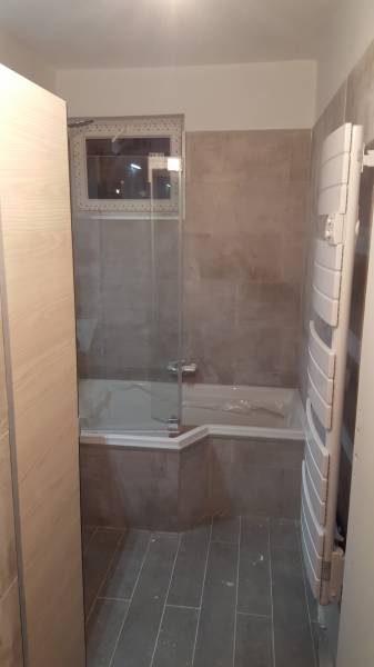 Rénovation d'une salle de bain  à Marseille après rénovation