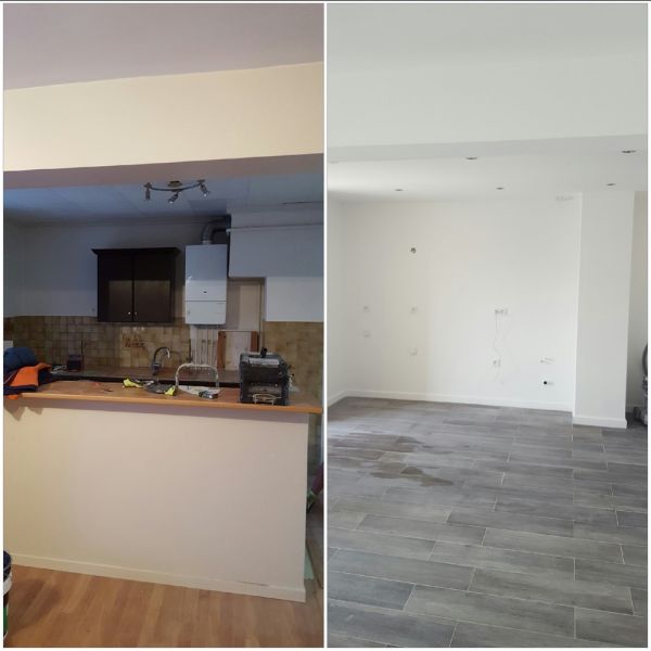 Rénovation d'une cuisine dans un appartement à Marseille