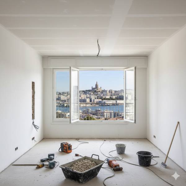 Entreprise de rénovation d’appartement à Marseille pour travaux tous corps d’état